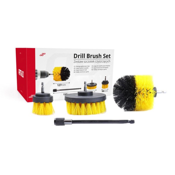 Βούρτσες Καθαρισμού / Drill Brush Set 4 Τεμαχίων DBS-01